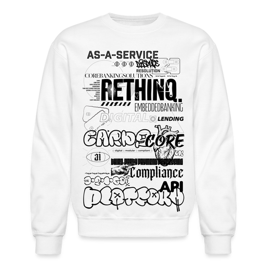 Rethinq. Sweatshirt - white